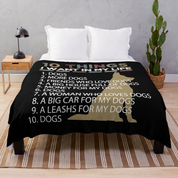 Item preview, 10 Things I Want In My Life Dogs More Dogs Dog: vintage colors distressed grunge designed and sold by Houssemanthony.