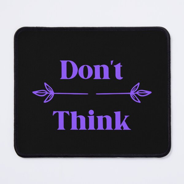 Item preview, Don't Over Think designed and sold by LifeLongTees ..