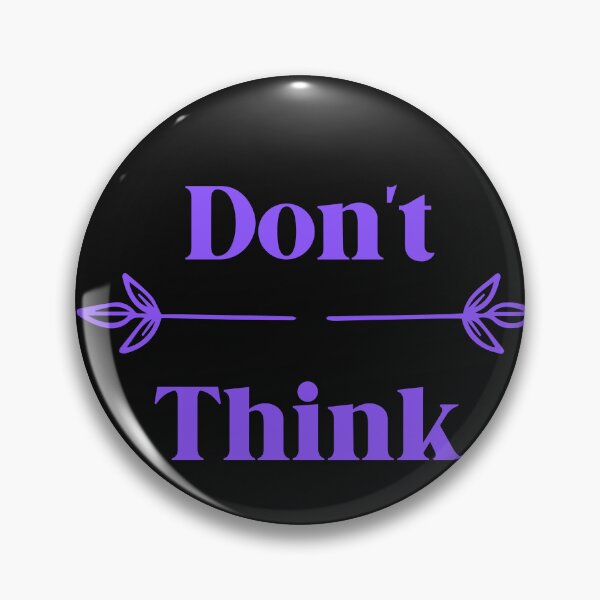 Item preview, Don't Over Think designed and sold by LifeLongTees ..