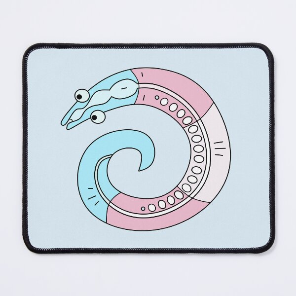 Item preview, Transgender pride C. Elegans designed and sold by Gebiologeerd.
