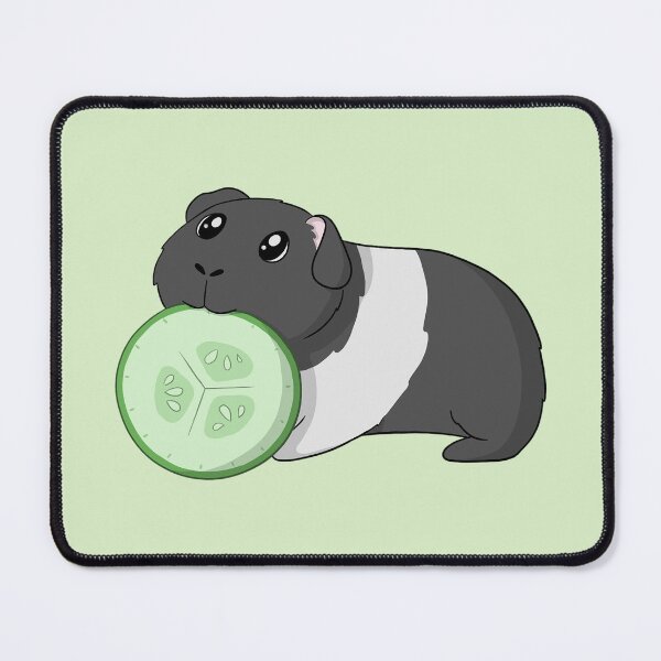 Item preview, Guinea Pig Eating Cucumber designed and sold by Meowrye.