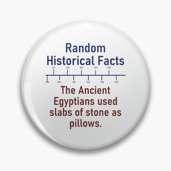 Item preview, The Ancient Egyptians Used Slabs Of Stone - History Fact designed and sold by CrankyOldDude.