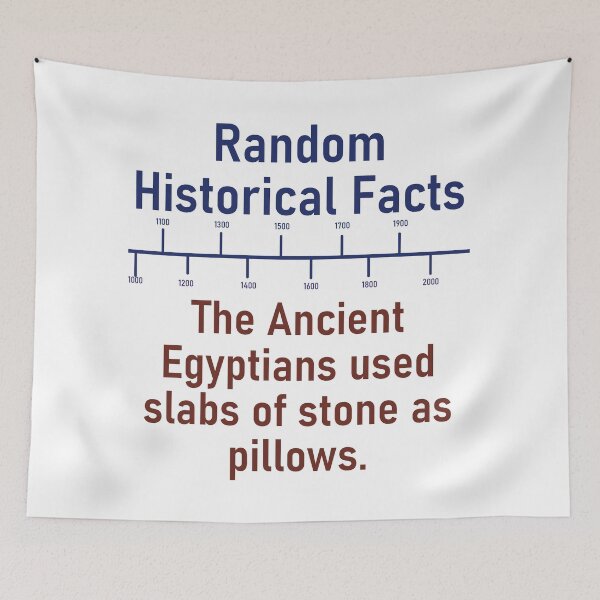 Item preview, The Ancient Egyptians Used Slabs Of Stone - History Fact designed and sold by CrankyOldDude.