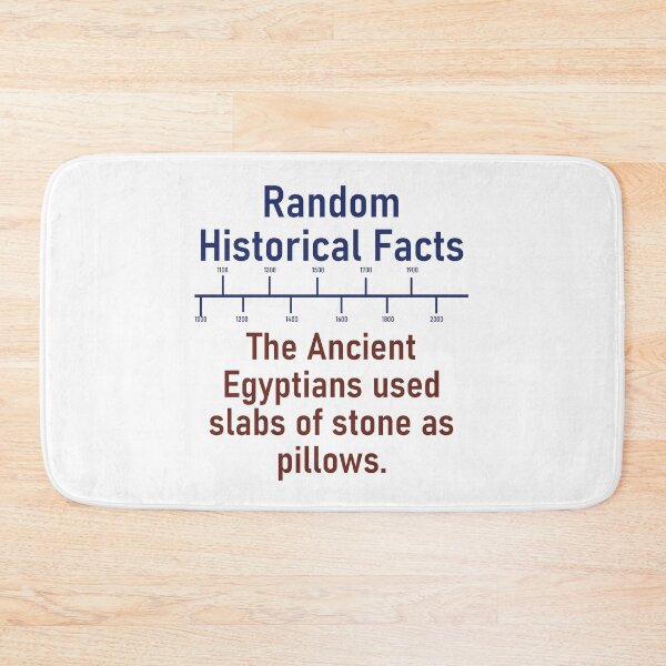 Item preview, The Ancient Egyptians Used Slabs Of Stone - History Fact designed and sold by CrankyOldDude.