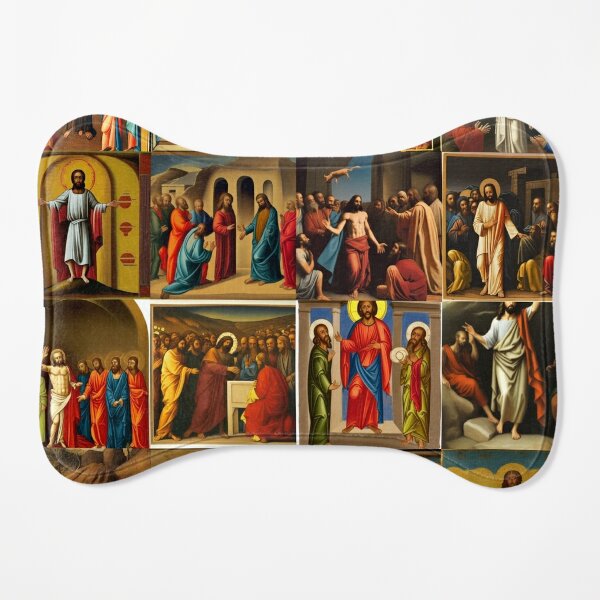 The Appearance of Christ Before the People Dog Mat
