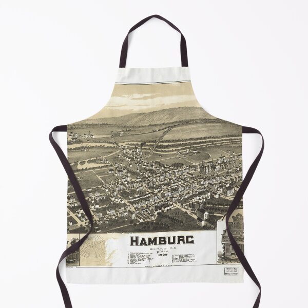 Item preview, Hamburg, Pennsylvania (1889) designed and sold by allhistory.
