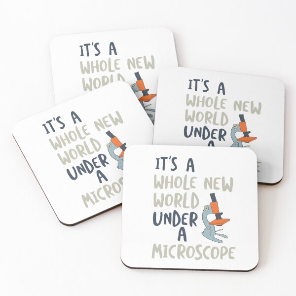 Item preview, Microbiology Saying It's a Whole New World Under a Microscope designed and sold by whyitsme.