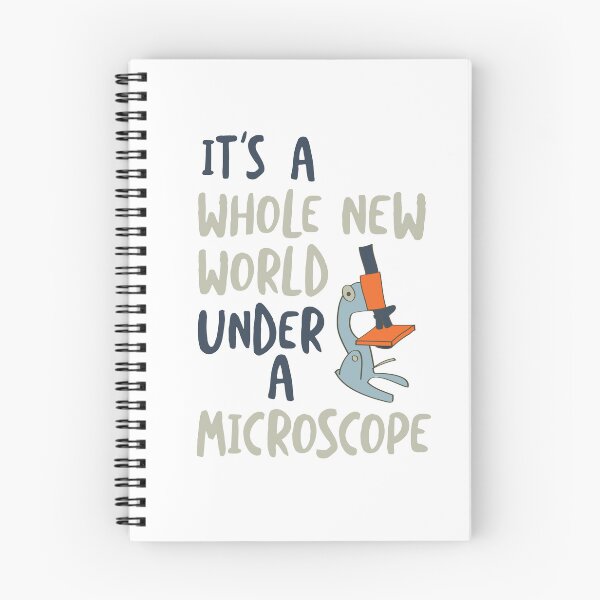 Item preview, Microbiology Saying It's a Whole New World Under a Microscope designed and sold by whyitsme.