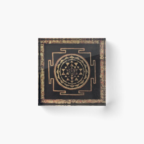 Aperçu de l'œuvre Shri Yantra Mantra, Michaela Miller Art créée et vendue par MichaelaMiller.