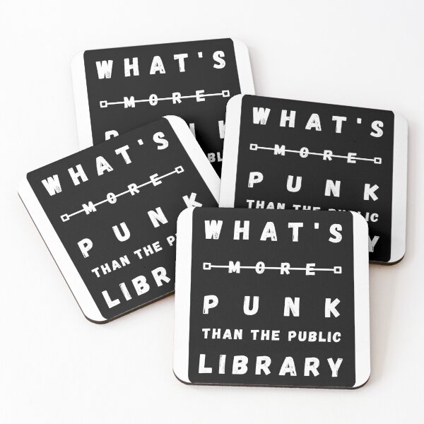 Item preview, WHAT'S MORE PUNK MORE THAN PUBLIC LIBRARY VINTGAE designed and sold by ZAKARIA BOUMAZA.