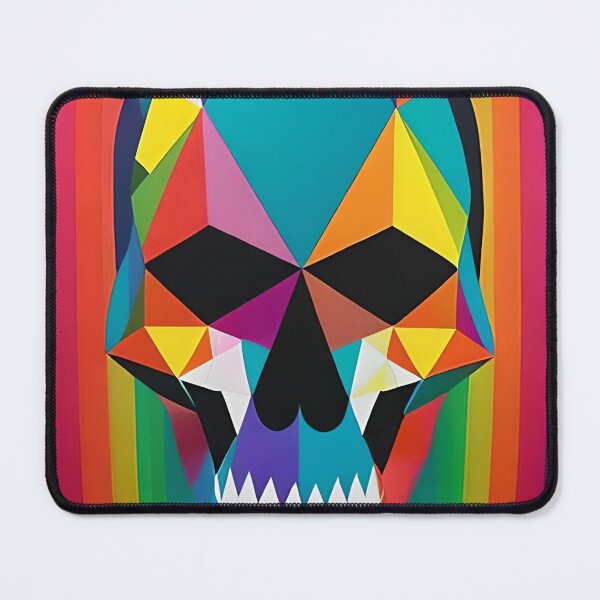Item preview, Colored skull designed and sold by Beto Santos.