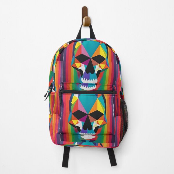 Item preview, Colored skull designed and sold by Beto Santos.