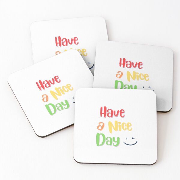 Item preview, Have a nice day letters designed and sold by MPDesign84.