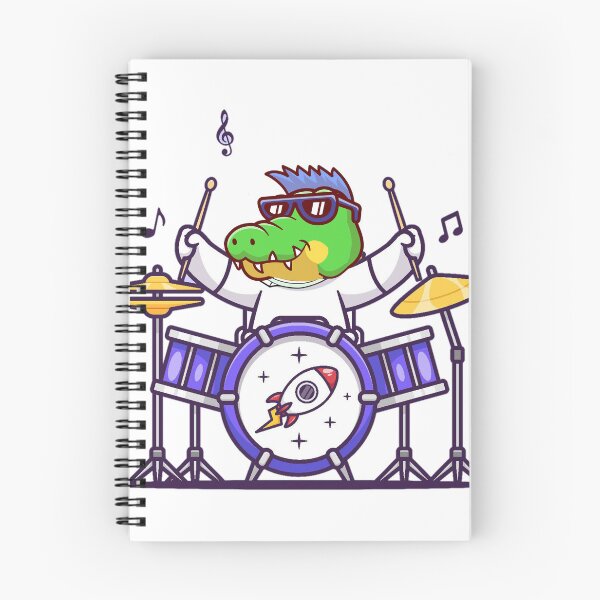 Item preview, T-Rex Drummer designed and sold by KAMATCHOX.