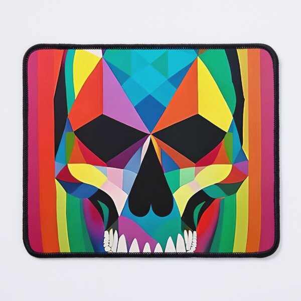 Item preview, Colored skull designed and sold by Beto Santos.