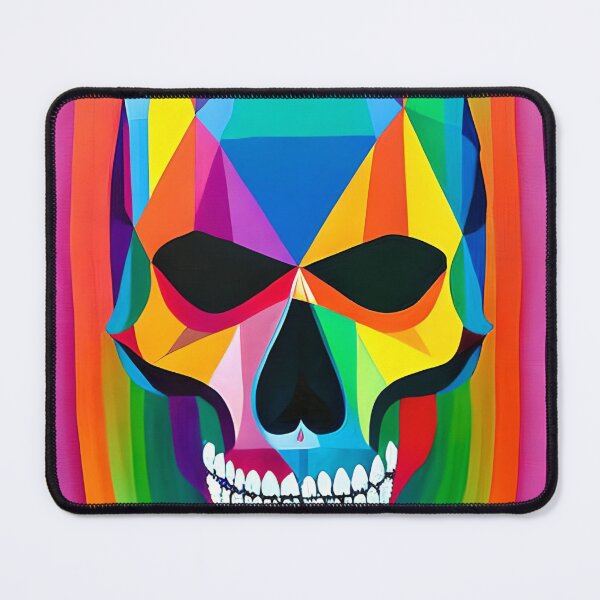 Item preview, Colored skull designed and sold by Beto Santos.