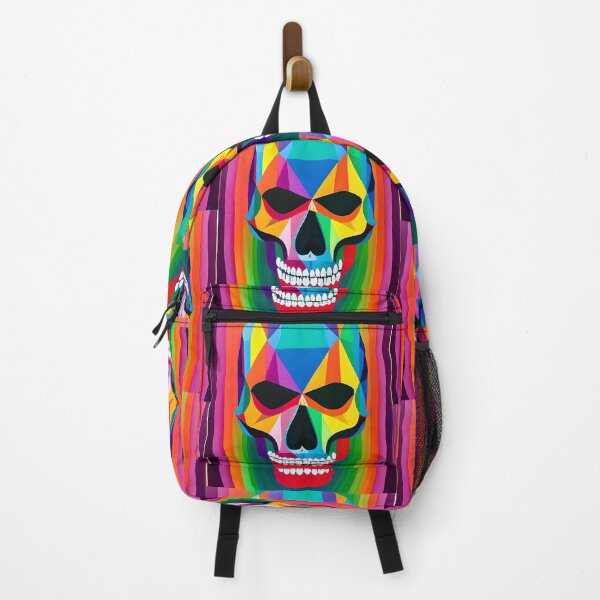 Item preview, Colored skull designed and sold by Beto Santos.