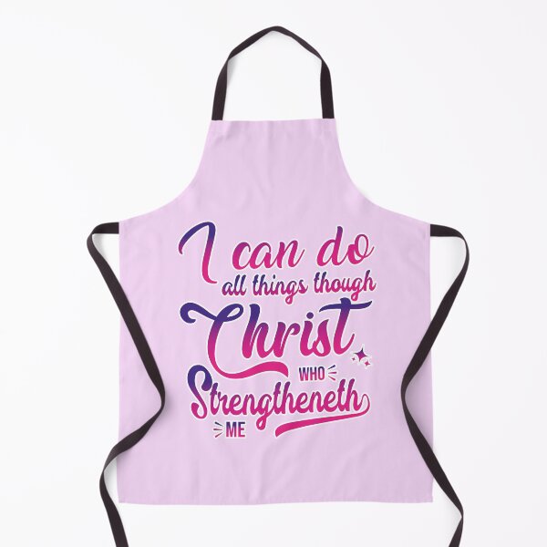 Item preview, I can do all things through Christ who strengthens me - A christian Design in color designed and sold by berea.cl.
