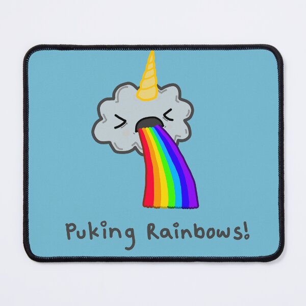 Item preview, Puking Rainbows designed and sold by lyxyourface.