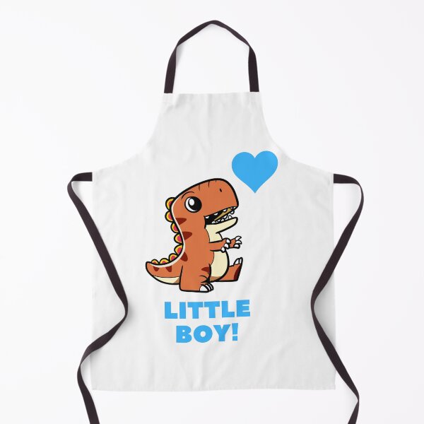 Item preview, Little Boy Dinosaur Blue Heart designed and sold by BoomBoomBaby.