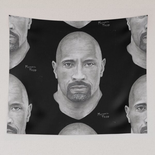 Item preview, DWAYNE THE ROCK JOHNSON designed and sold by michaeltodd.