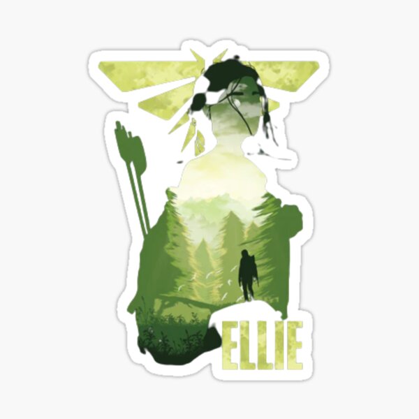 The Last of Us — Ellie & Joel Sticker for Sale by milkuvvay