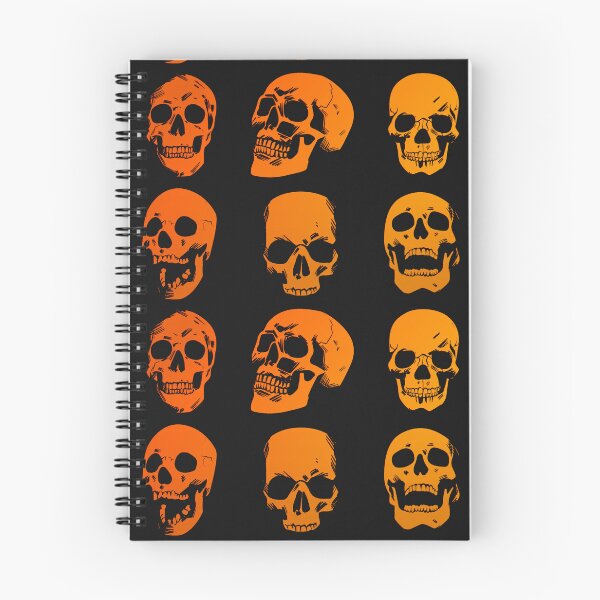Item preview,  6 Orange Skulls   designed and sold by Rondacris.