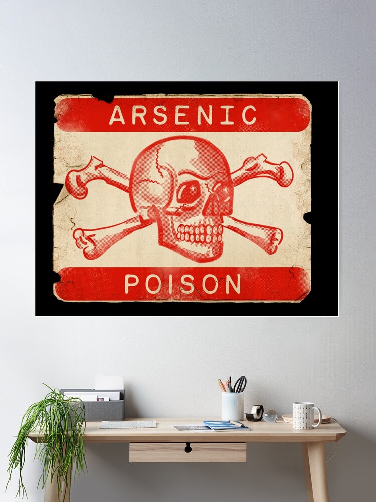 写真・グラフィック Arsenic Arsenic Poison Label