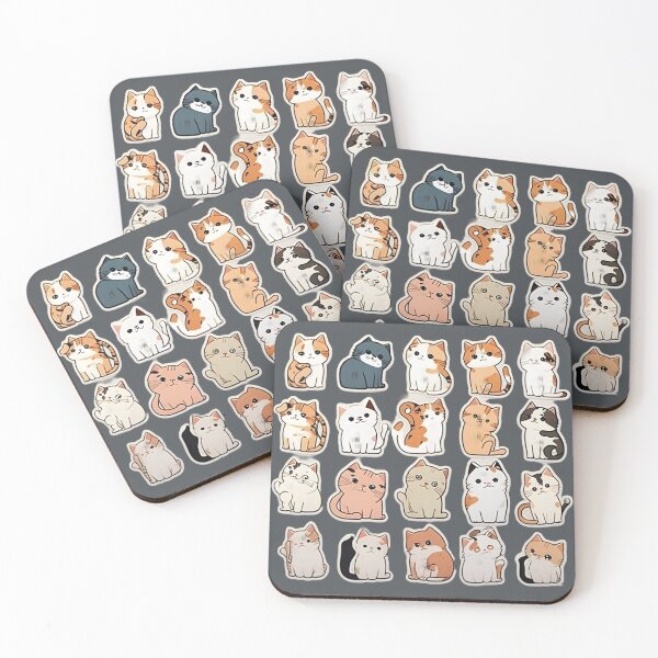 Item preview, Meme Cats  Stickers  designed and sold by THANKS4BUYING ⭐⭐⭐⭐⭐.