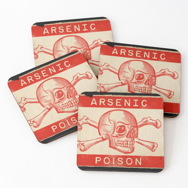 Item preview, Arsenic Poison Label designed and sold by coalbox.