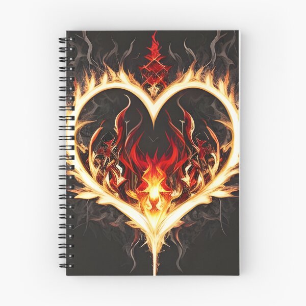 Item preview, Geometric Flame Heart designed and sold by srock442.