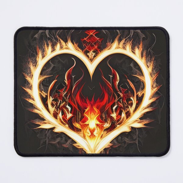 Item preview, Geometric Flame Heart designed and sold by srock442.
