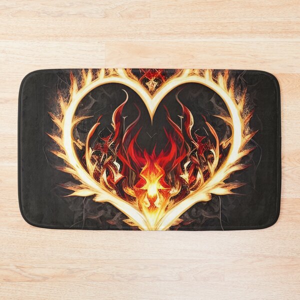 Item preview, Geometric Flame Heart designed and sold by srock442.
