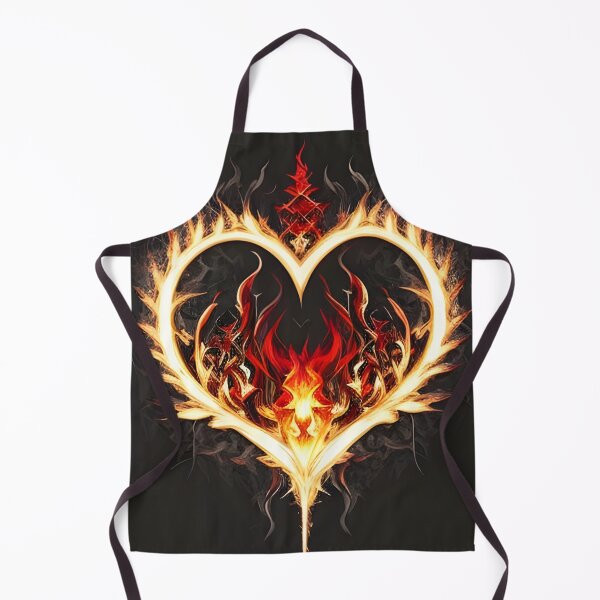 Item preview, Geometric Flame Heart designed and sold by srock442.
