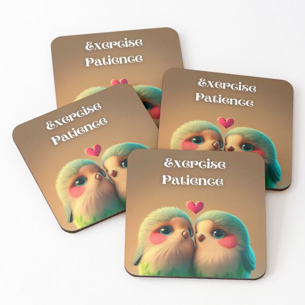 Item preview, Exercise patience cute Bird designed and sold by Friendly-Shop.