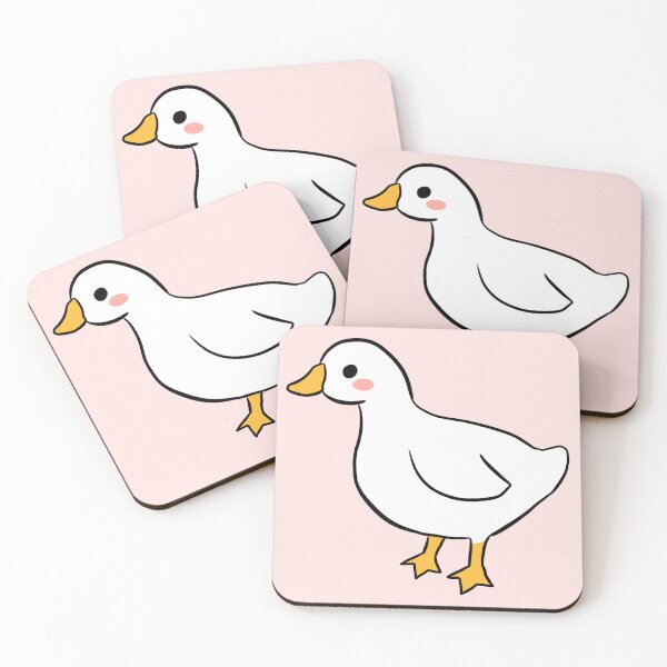 Item preview, Cute little white duck  designed and sold by Yarafantasyart.