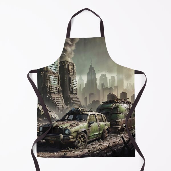 Item preview, Nuclear Fallout: Abandoned Cars and Ruins designed and sold by CreationP.
