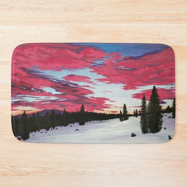 Item preview, Winter Sunset designed and sold by CarrieTharpeArt.