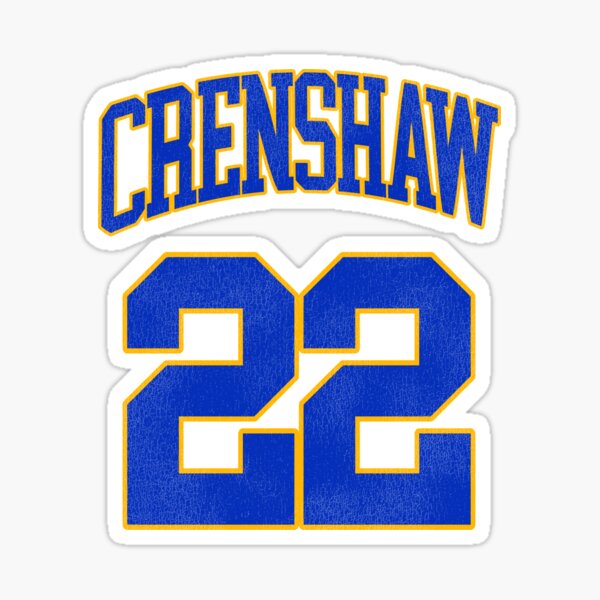 Quincy McCall 22 Crenshaw High School Yellow Basketball Jersey