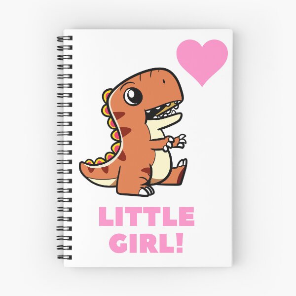 Artikelvorschau, Kleines Mädchen-Dinosaurier-Rosa-Herz entworfen und verkauft von BoomBoomBaby.