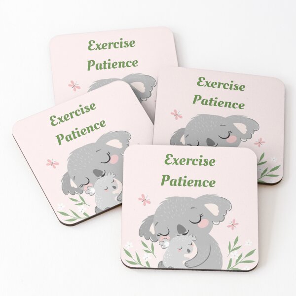 Item preview, Exercise patience cute panda 2 designed and sold by Friendly-Shop.