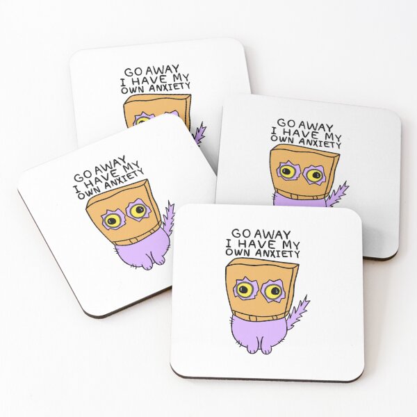Item preview,  i have my own anxiety cat  designed and sold by saacstix.