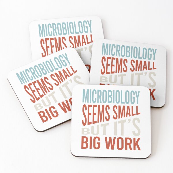 Item preview, Microbiology Seems Small But It's Big Work designed and sold by whyitsme.