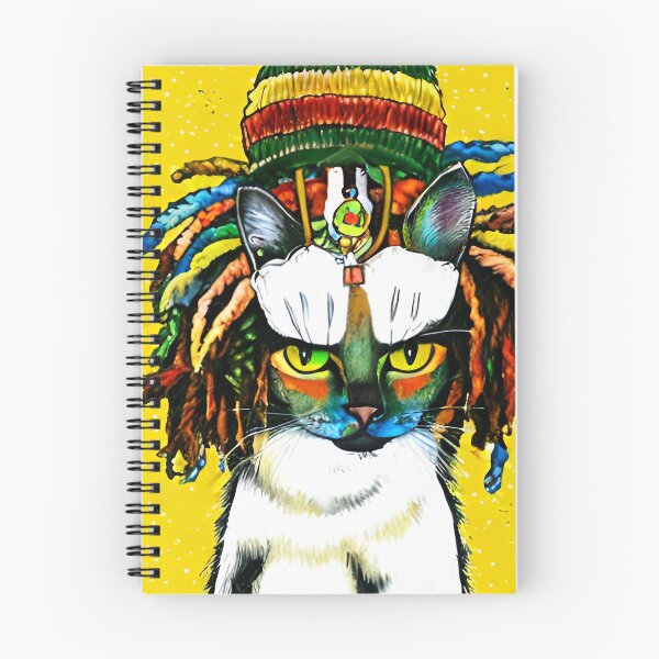 Item preview, Angry Rasta Kat designed and sold by dibsmft.