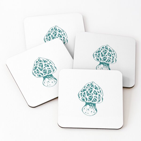 Item preview, Mesh green and white mushroom designed and sold by MalkyTea.