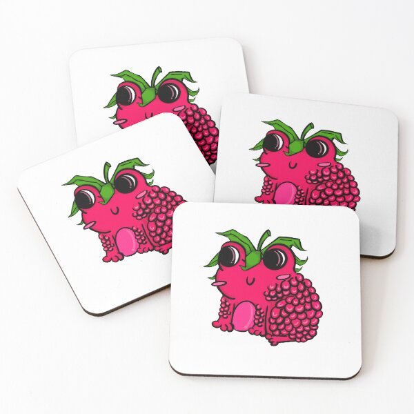 Item preview, Raspberry frog designed and sold by The Ginger  Grove Co.