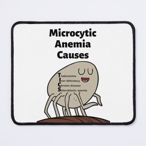 Item preview, Microcytic Anemia Causes Mnemonic: TICS designed and sold by Caregiverology.