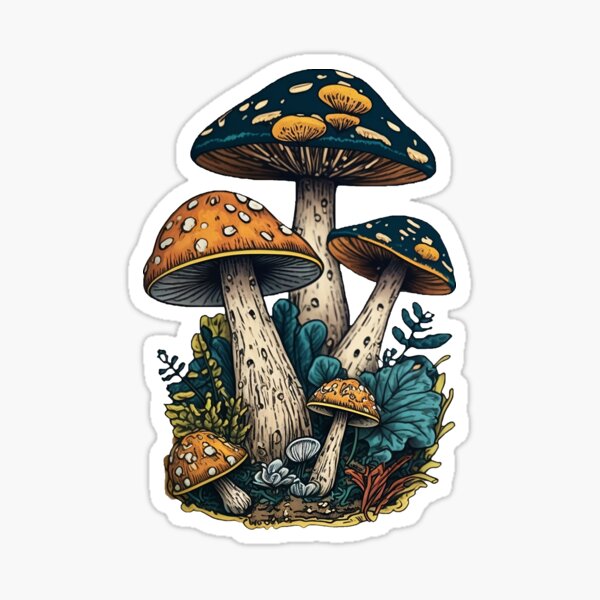 Stickers sur le thème Champignon