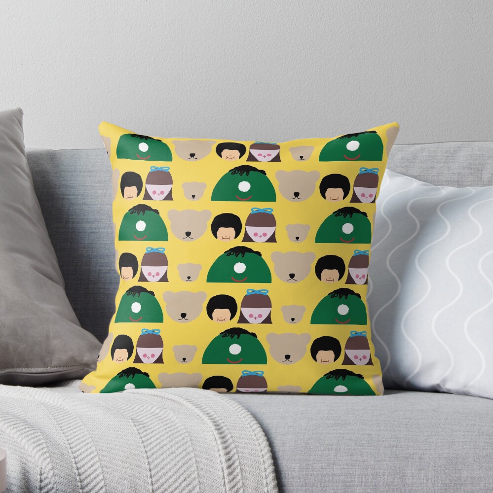 NDVH Play School Toys Throw Pillow