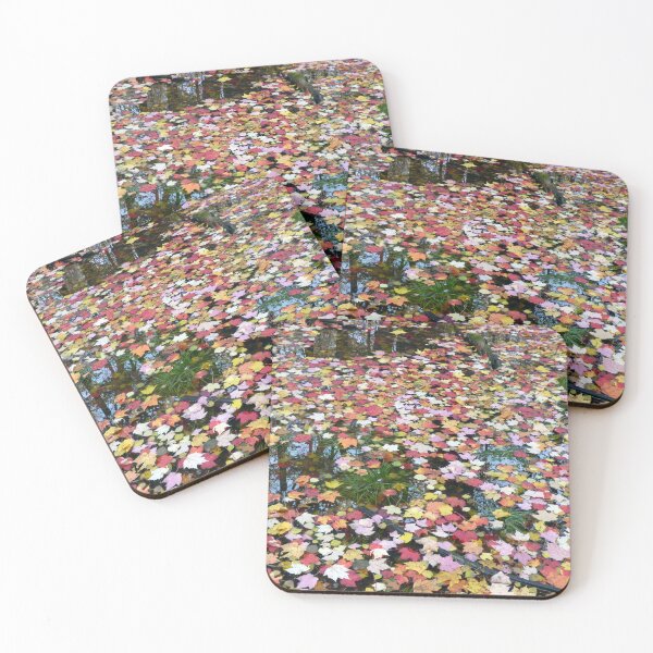 Item preview, Fall Leaves on a Pond By Brandon Cable  designed and sold by BrandonArtWorld.